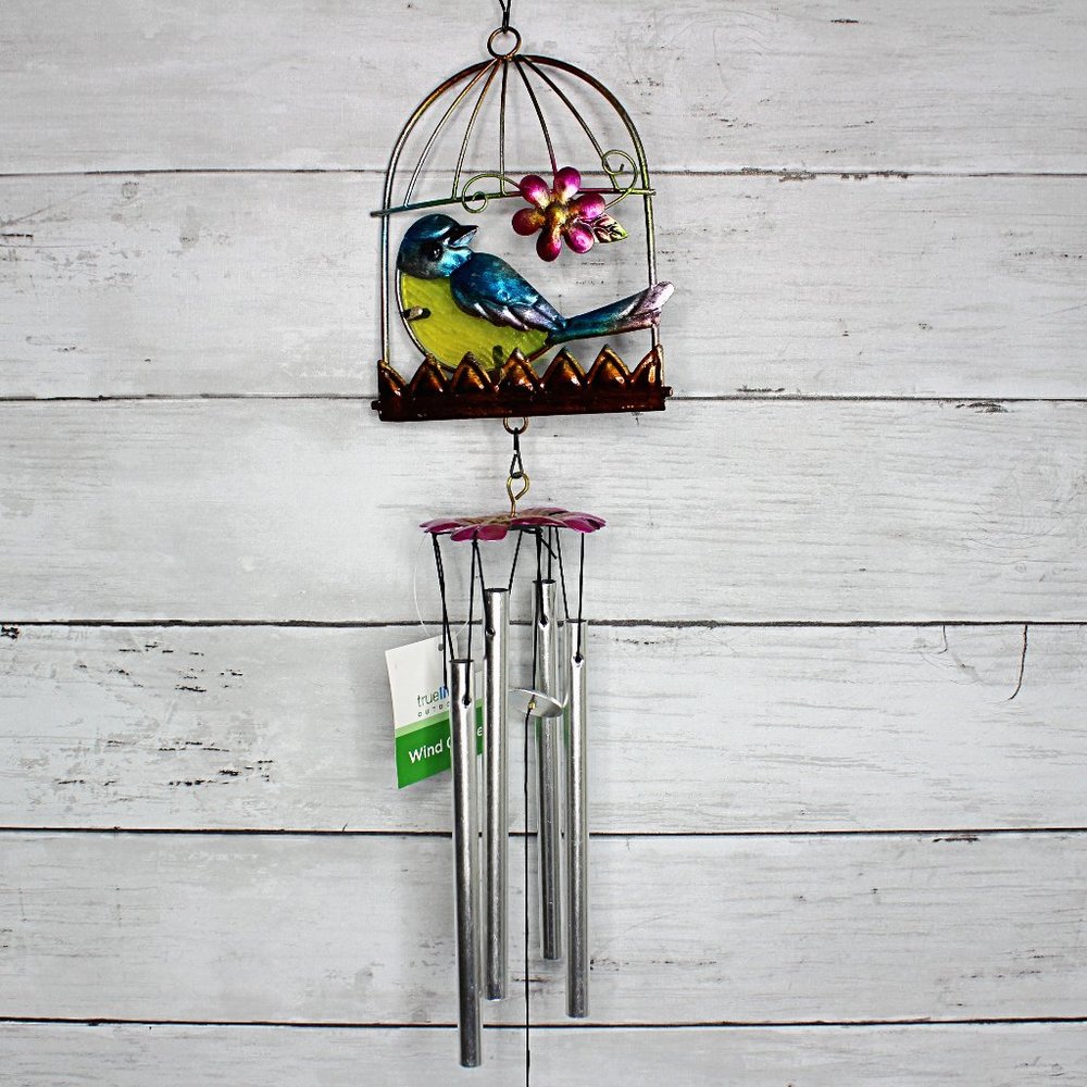 NEW Metal Wind Chime Noise Maker Garden Patio Outdoor Yard Decor Bird